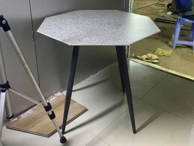Bàn trà cafe mặt đá sang trọng