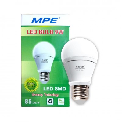 bóng led bulb MPE 9w