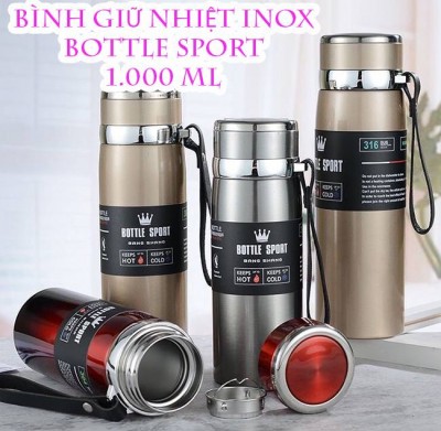 Bình giử nhiệt cao cấp 1000ml giử nhiệt cả ngày