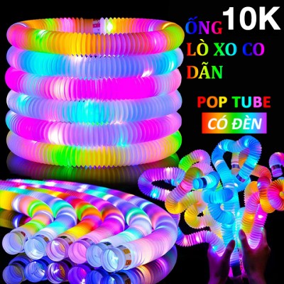 Ống lò xo co giãn có đèn led