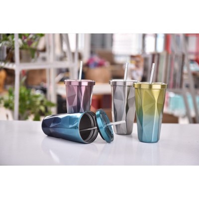 Ly giử nhiệt kim cương Inox cao cấp