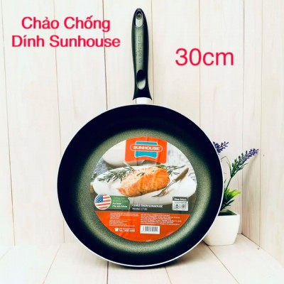 Chảo chống dính SUNHOUSE 30cm Dùng được bếp từ