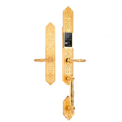 Khoá đại sảnh biệt thự SL 888 24k Brass