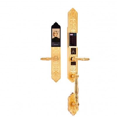Khoá đại sảnh biệt thự SL 988 24k Brass