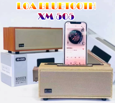 Loa vỏ gỗ Bluetooth XM505