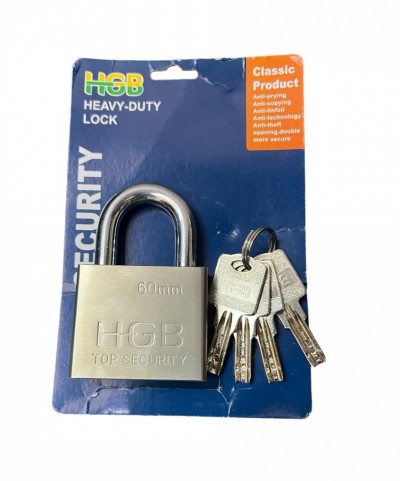 Ổ khoá HGB inox 60mm size lớn