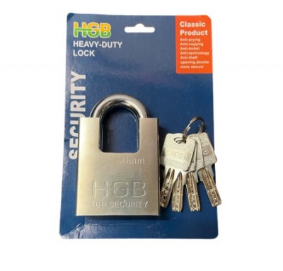 Ổ khoá HGB inox 60mm chống cắt size lớn