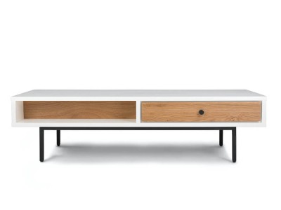 Bàn trà gỗ trắng sang trọng