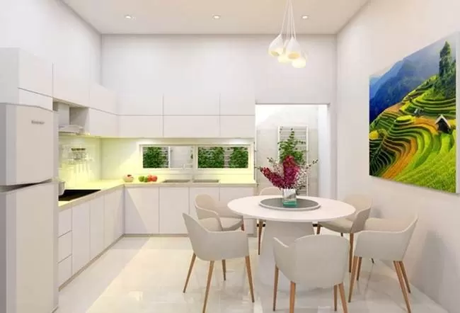 Tư vấn thiết kế và bố trí nội thất nhà ống 33m² có giếng trời và nhiều cây xanh - Ảnh 6.