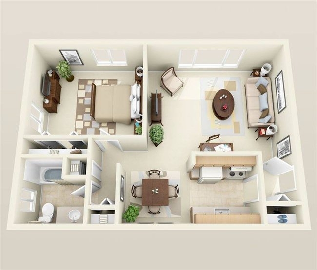 Tư vấn 2 cách bố trí nội thất cho phòng ngủ nhỏ 12m² - Ảnh 3.