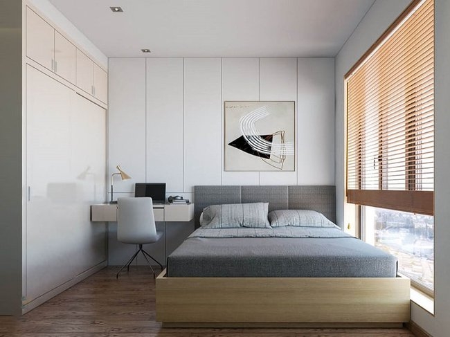 Tư vấn 2 cách bố trí nội thất cho phòng ngủ nhỏ 12m² - Ảnh 7.