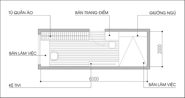 Tư vấn 2 cách bố trí nội thất cho phòng ngủ nhỏ - Ảnh 1. Tư vấn 2 cách bố trí nội thất cho phòng ngủ nhỏ - Ảnh 1.