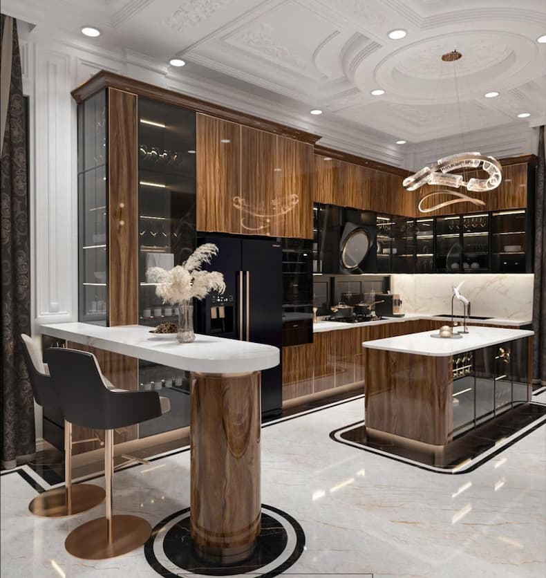 Tủ bếp Luxury