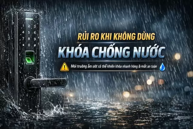 Khóa cửa chống nước