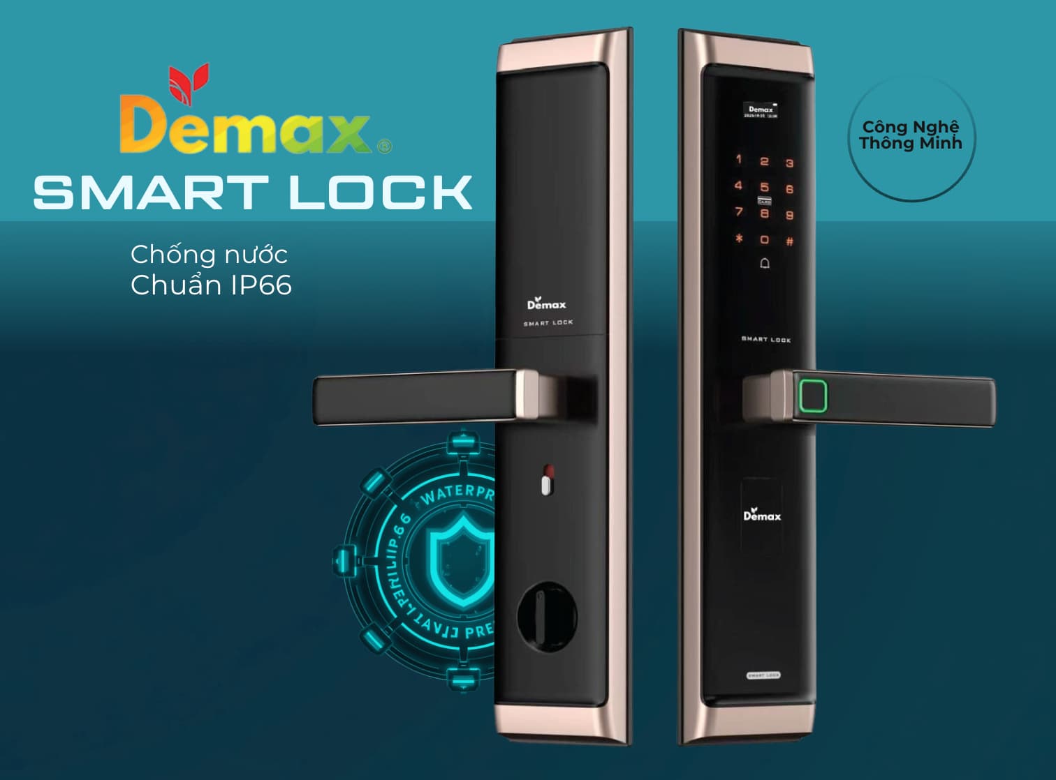 Khoá cửa chống nước