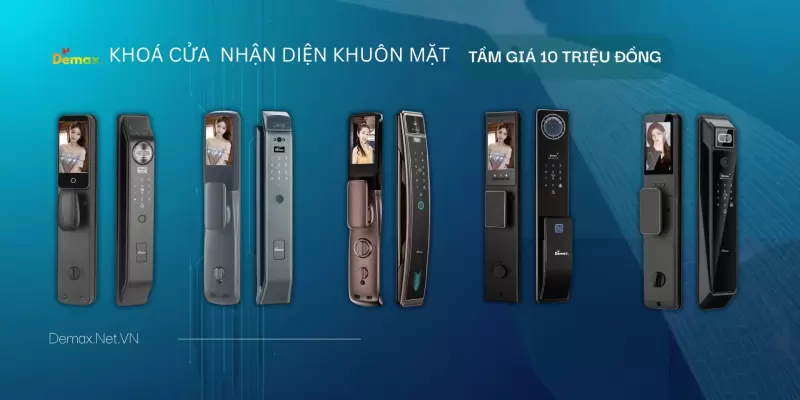 Khóa cửa nhận diện khuôn mặt chất lượng