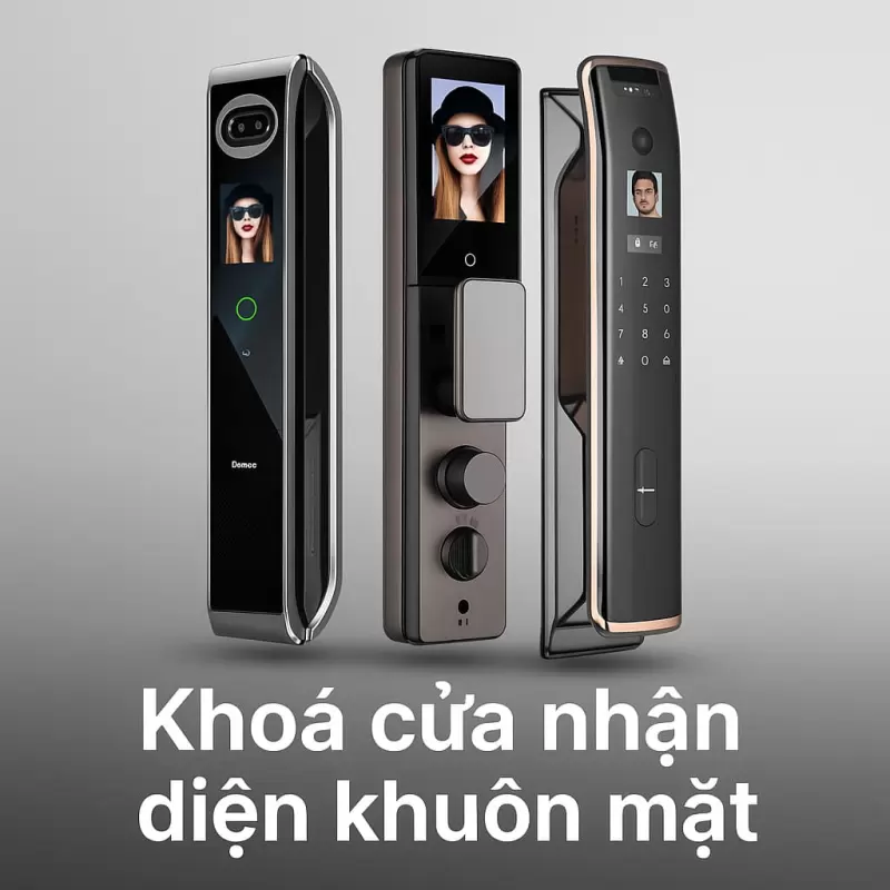 Khóa Cửa Nhận Diện Khuôn Mặt