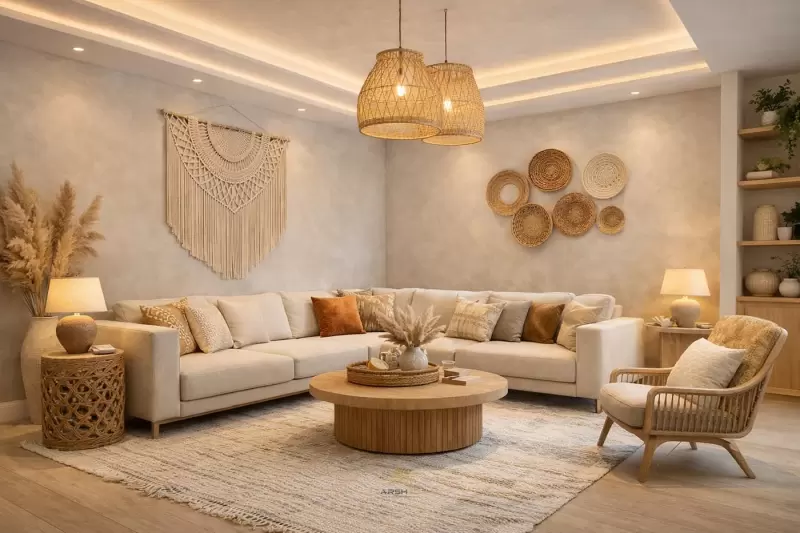 Phong cách nội thất mộc mạc hiện đại