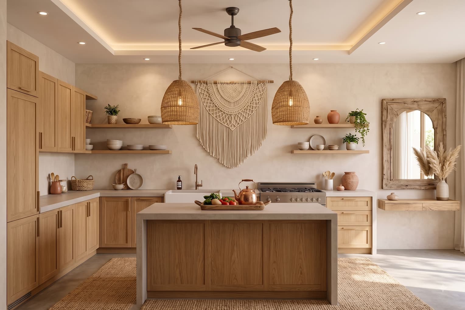 Thiết kế nội thất Wabi sabi