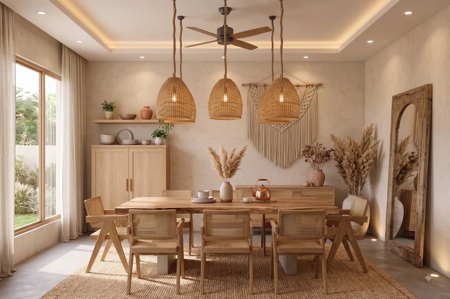 Thiết kế nội thất Wabi sabi