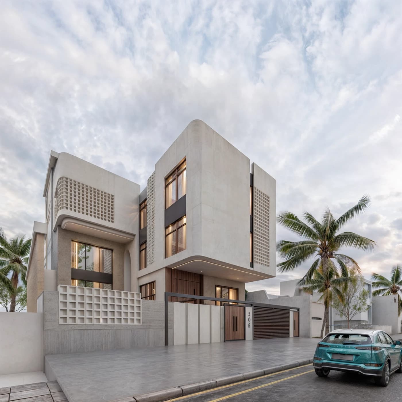 Thiết kế nhà phố hiện đại