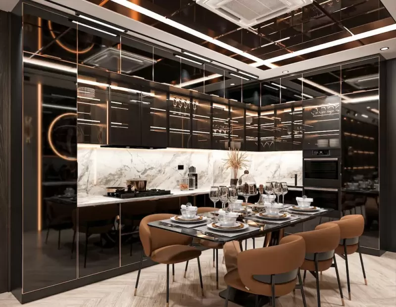 Tủ bếp Luxury