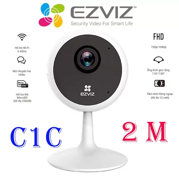 CAMERA EZVIZ C1C 720P THÔNG MINH