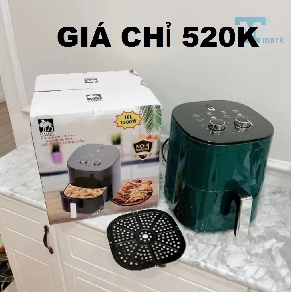 NỒI CHIÊN KHÔNG DẦU CAMEL 10L