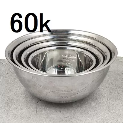 BỘ THỐ INOX 6 CÁI