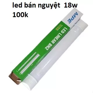 led bán nguyệt 18w