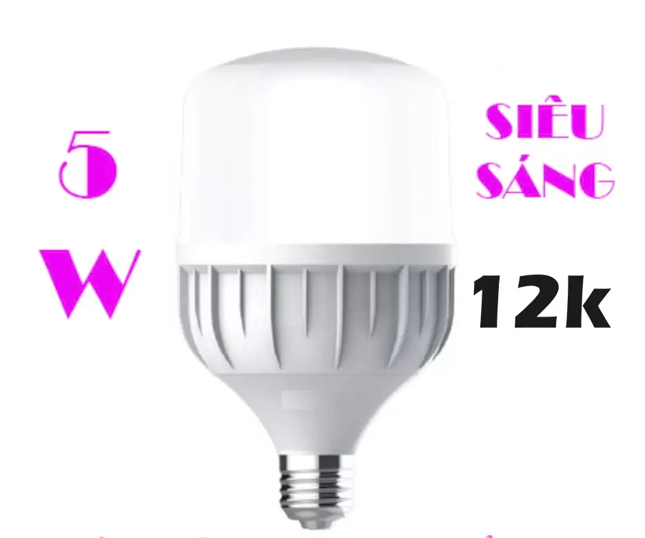 Đèn bulb 5w siêu sáng