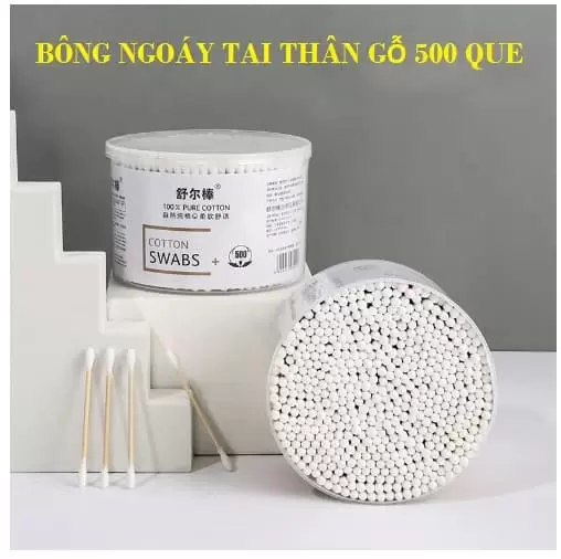 Hộp tăm 500 cái