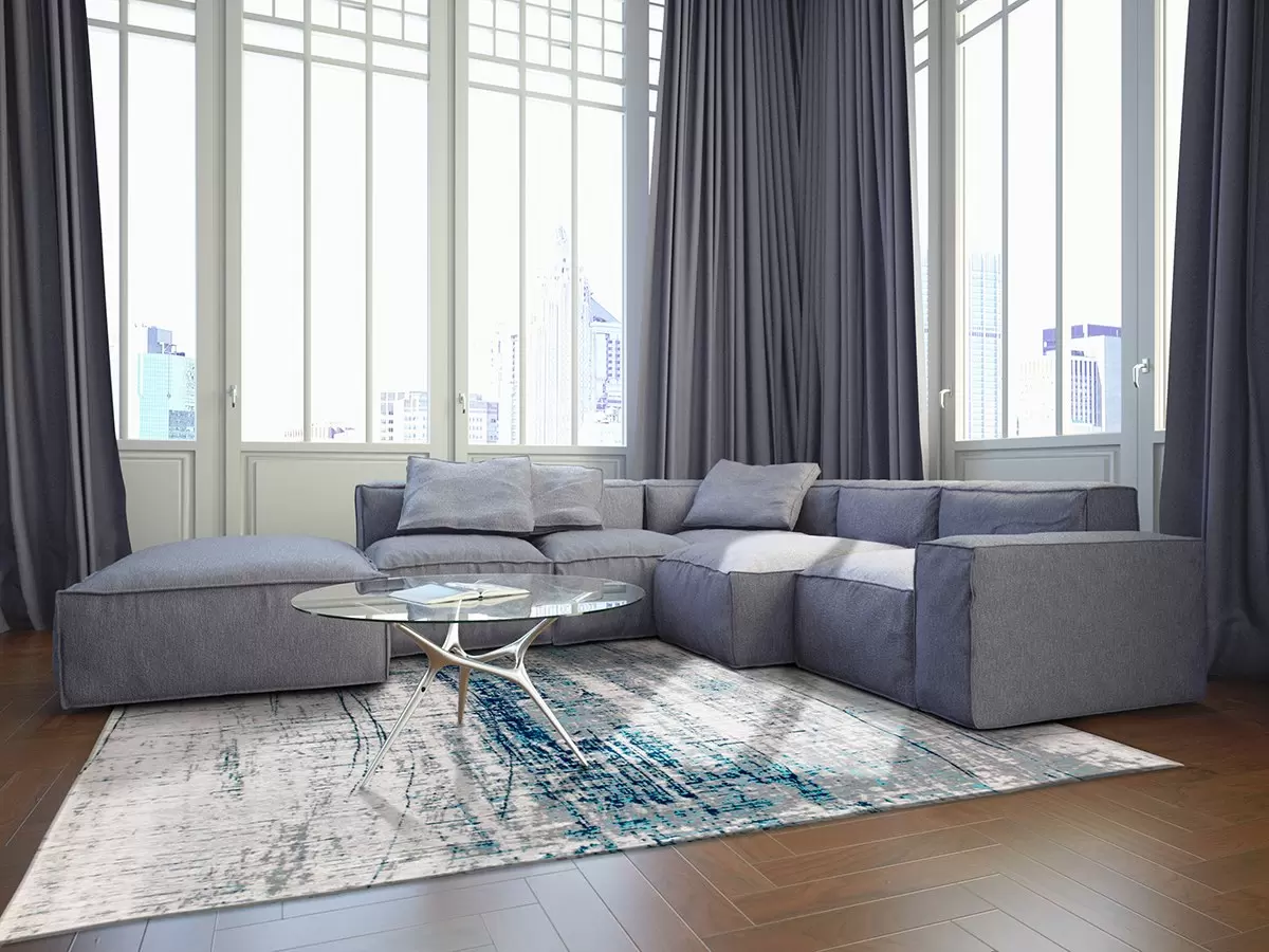 Thảm trải sàn Bronx Azurite