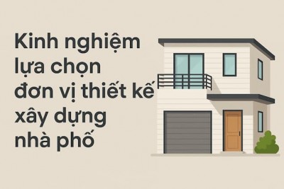 Kinh nghiệm lựa chọn đơn vị thiết kế xây dựng nhà phố uy tín, chất lượng năm 2025