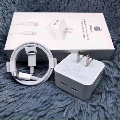 Bộ sạc IPhone 2 cổng USB-C 35W kèm dây hàng xịn Store