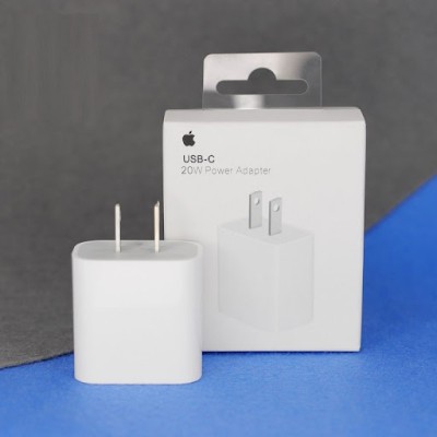 Cóc sạc nhanh IPhone 20W hàng zin chính hãng cổng USB-C Chân dẹp