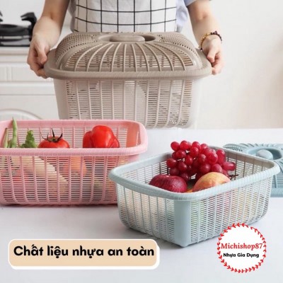 Rổ nhật chất liệu nhựa cao cấp