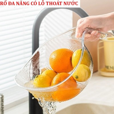 Rổ đa năng, phù hợp vo gạo và rau củ