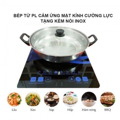 Bếp từ Philips kính cường lực cao cấp