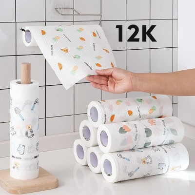 Cuộn giấy lau nhà bếp đa năng có thể tái sử dụng nhiều lần 20CM