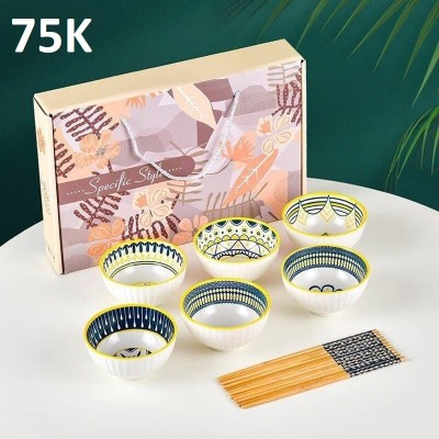 BỘ CHEN THUỶ TINH HOA VĂN