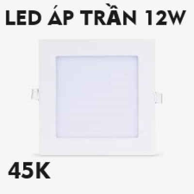 led áp trần 12w vuông