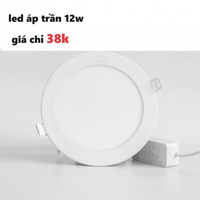 led áp trần 12w