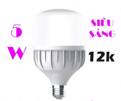 đèn bulb 5w siêu sáng