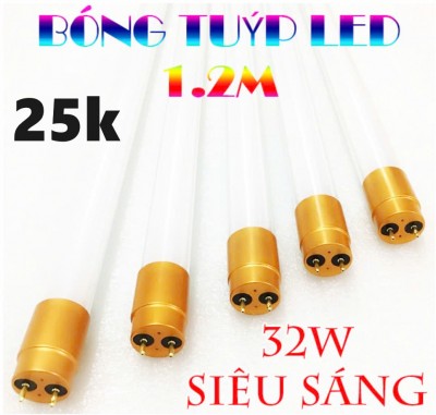 BÓNG TUÝP LED 1,2M 32W SIÊU SÁNG