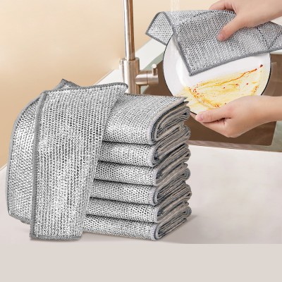 Set 10 Khăn rửa chén kim loại
