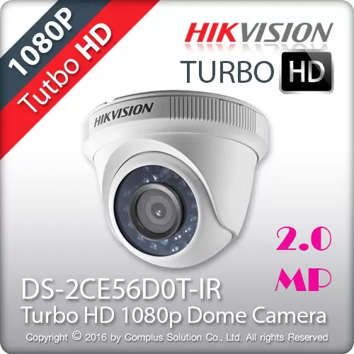 CAMERA HIKVISION DS-2CE56D0T-IR 2.0MP CHÍNH HÃNG