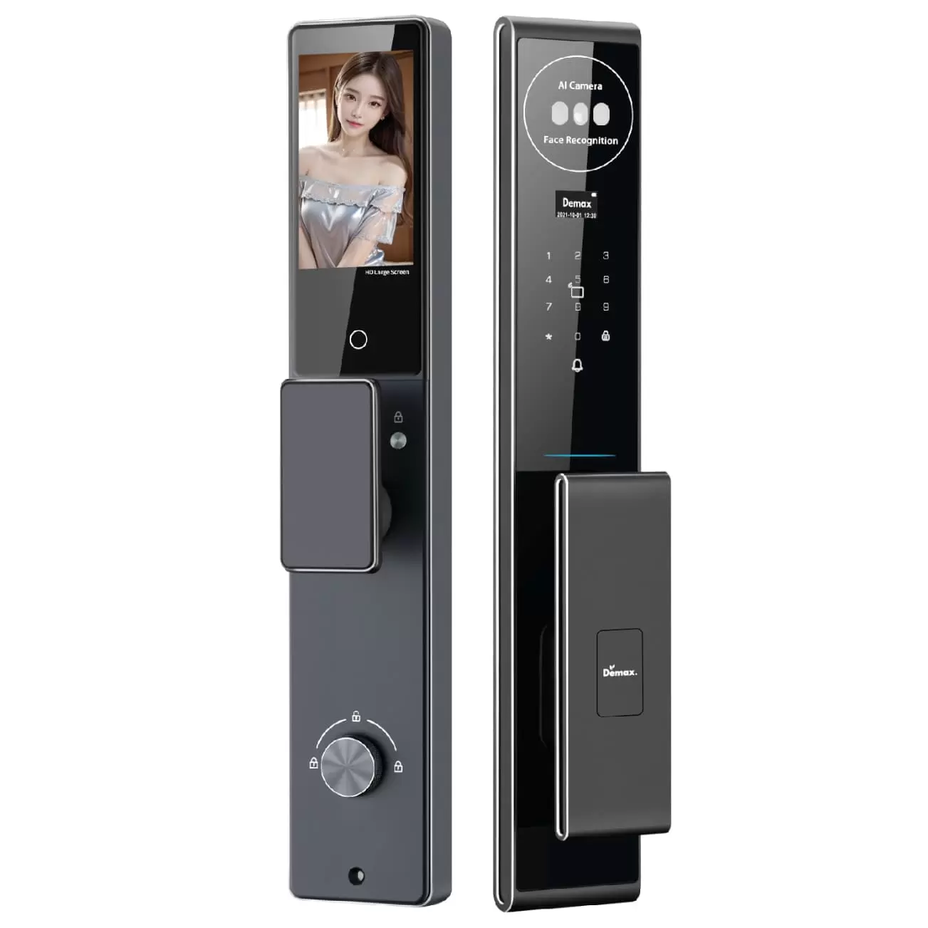 Khóa điện tử Face-ID EL966 Pro CNC