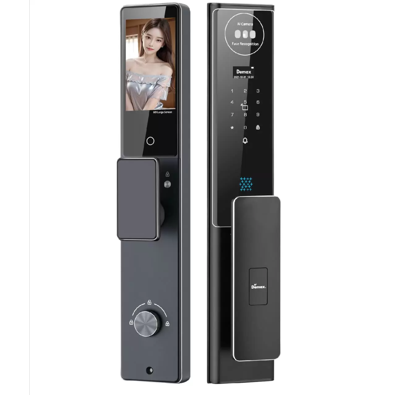 Khóa cửa Face-ID Demax EL915 Pro CNC