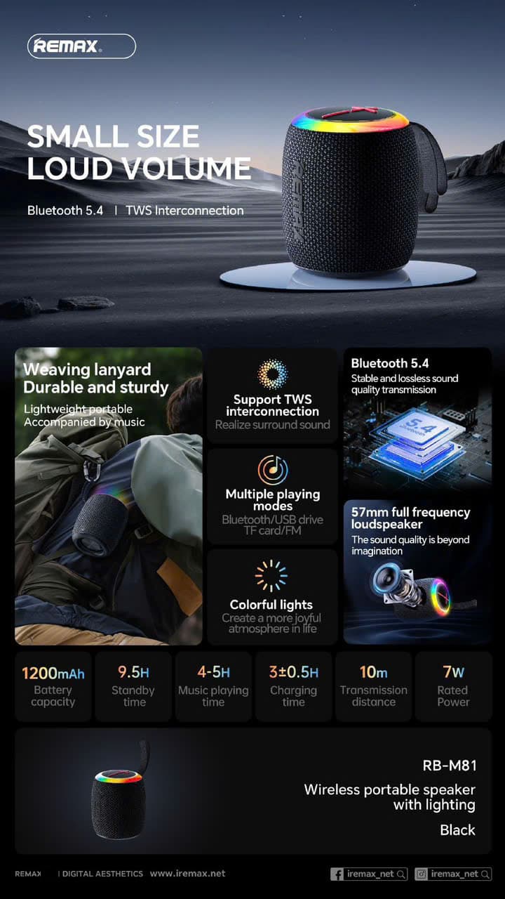 Loa Bluetooth Remax RB M81